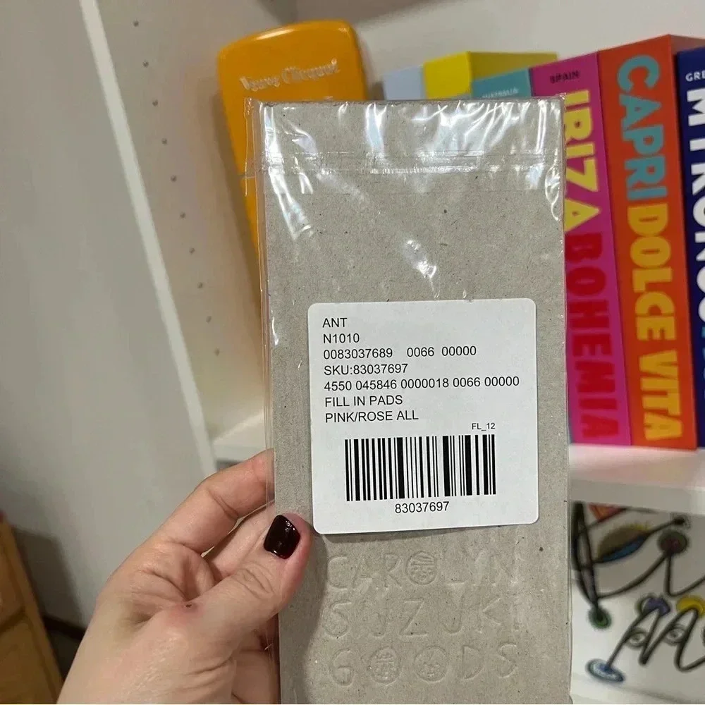 NEW Anthropologie home Carolyn Suzuki Notepad stationary aesthetic to do list